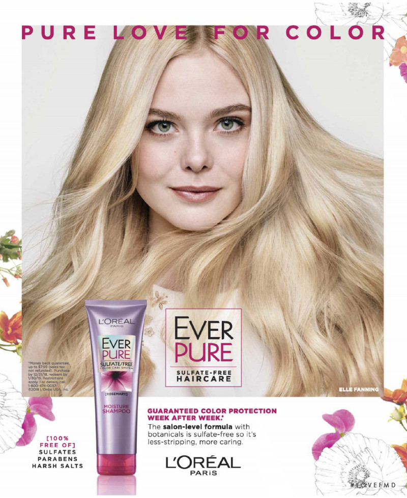 L\'Oreal Paris Ever Pure advertisement for Spring/Summer 2018