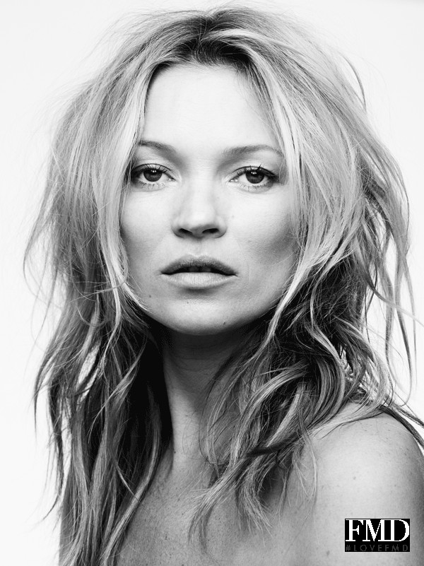 Kate Moss featured in  the Eleven Paris advertisement for Spring/Summer 2014