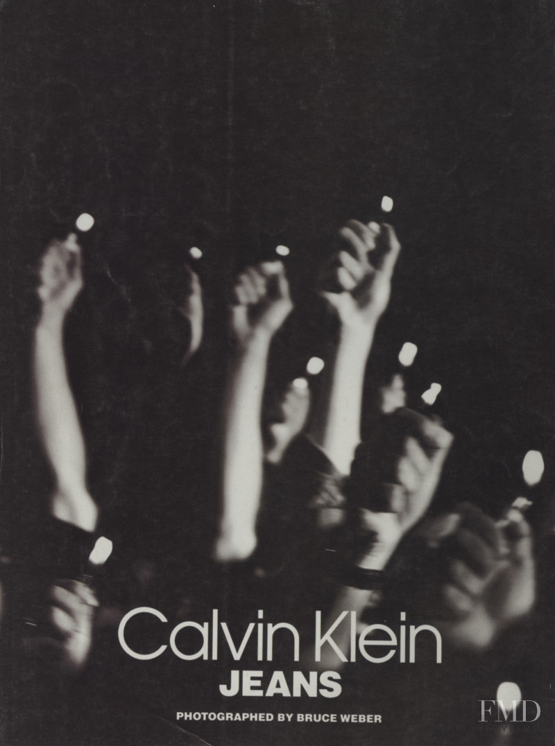 Calvin Klein Jeans advertisement for Spring/Summer 1991