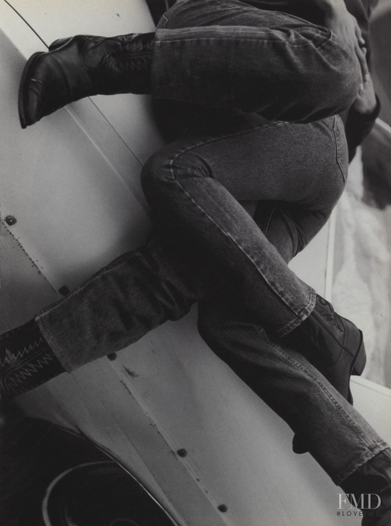 Calvin Klein Jeans advertisement for Spring/Summer 1991