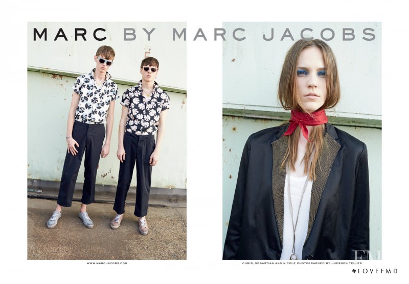 Nicole Pollard featured in  the Marc by Marc Jacobs advertisement for Spring/Summer 2014