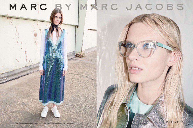Maria Palm featured in  the Marc by Marc Jacobs advertisement for Spring/Summer 2014