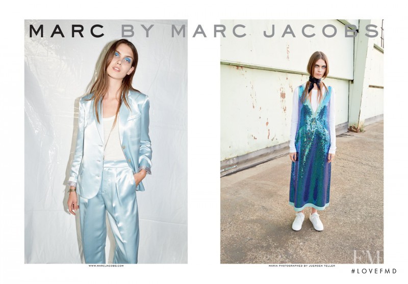 Maria Palm featured in  the Marc by Marc Jacobs advertisement for Spring/Summer 2014