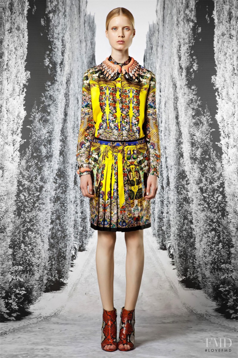 Elsa Sylvan featured in  the Roberto Cavalli lookbook for Resort 2013