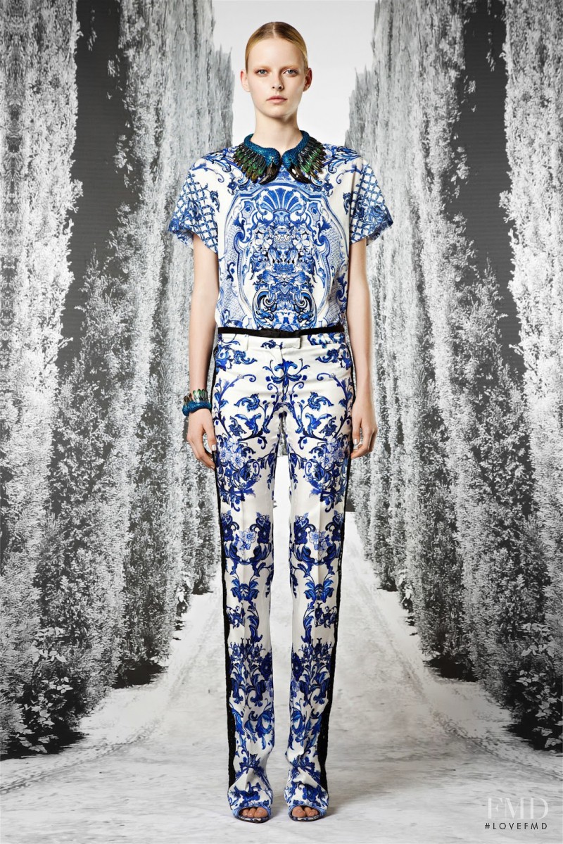 Elza Luijendijk Matiz featured in  the Roberto Cavalli lookbook for Resort 2013