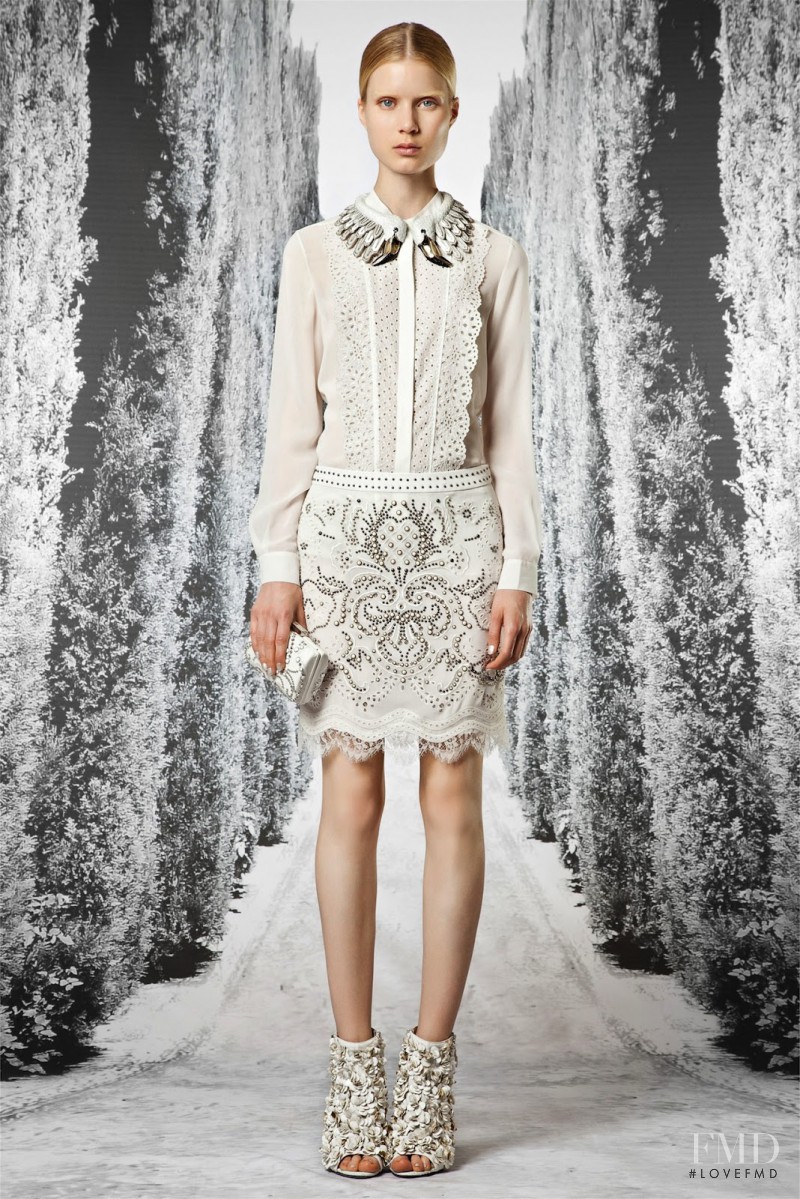 Elsa Sylvan featured in  the Roberto Cavalli lookbook for Resort 2013