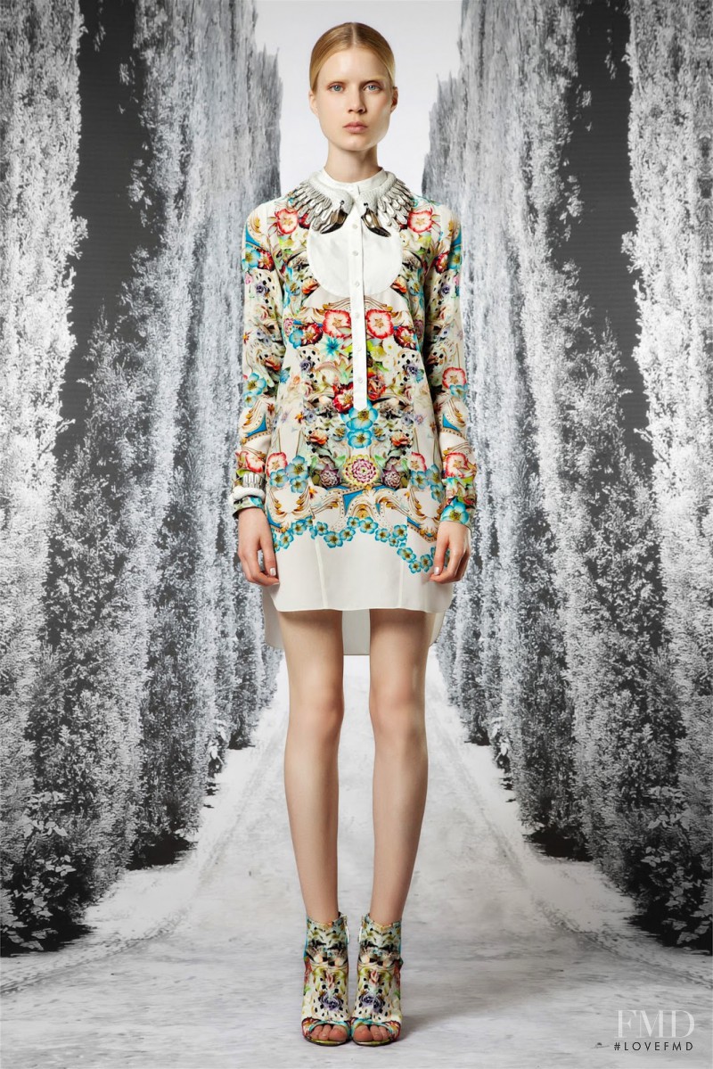 Elsa Sylvan featured in  the Roberto Cavalli lookbook for Resort 2013