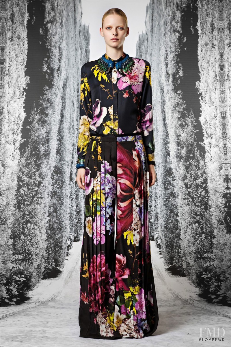 Elza Luijendijk Matiz featured in  the Roberto Cavalli lookbook for Resort 2013