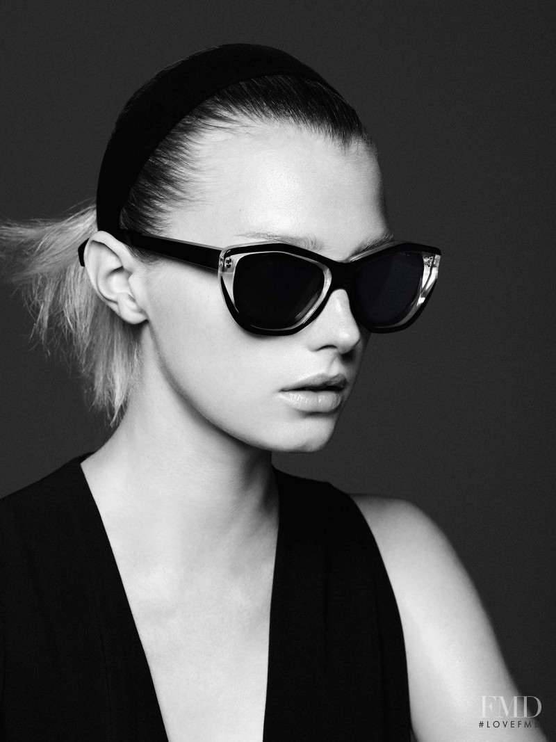 Sigrid Agren featured in  the Sportmax advertisement for Spring/Summer 2014
