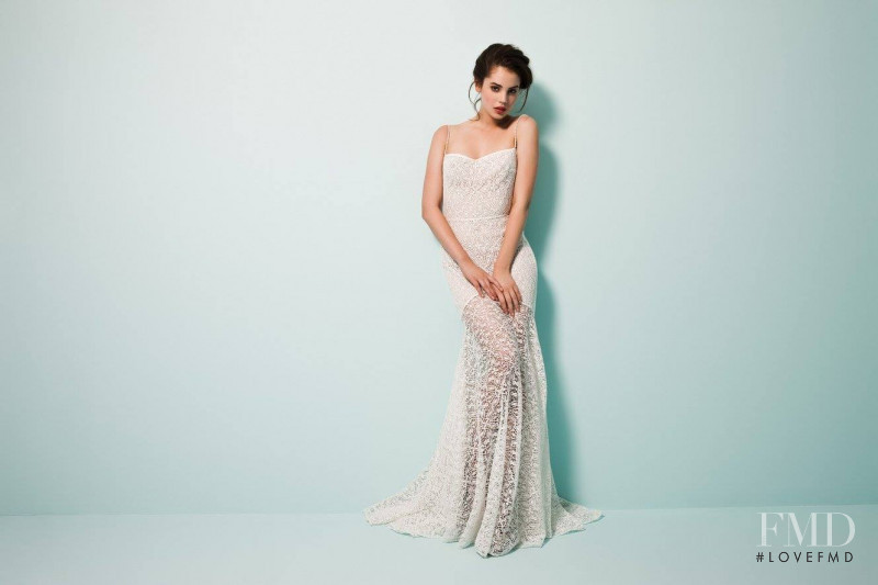 Berta Nagy featured in  the Daalarna Pearl Collection lookbook for Spring/Summer 2015