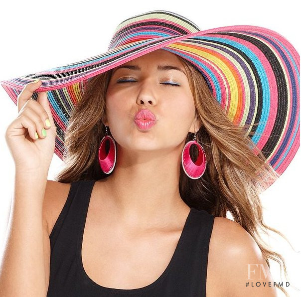 Sandra Kubicka featured in  the Macy\'s catalogue for Spring/Summer 2012