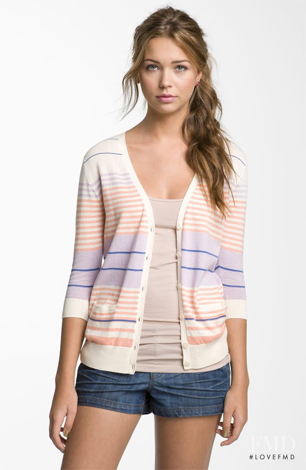 Sandra Kubicka featured in  the Nordstrom catalogue for Spring/Summer 2012