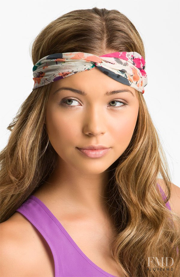 Sandra Kubicka featured in  the Nordstrom catalogue for Spring/Summer 2012