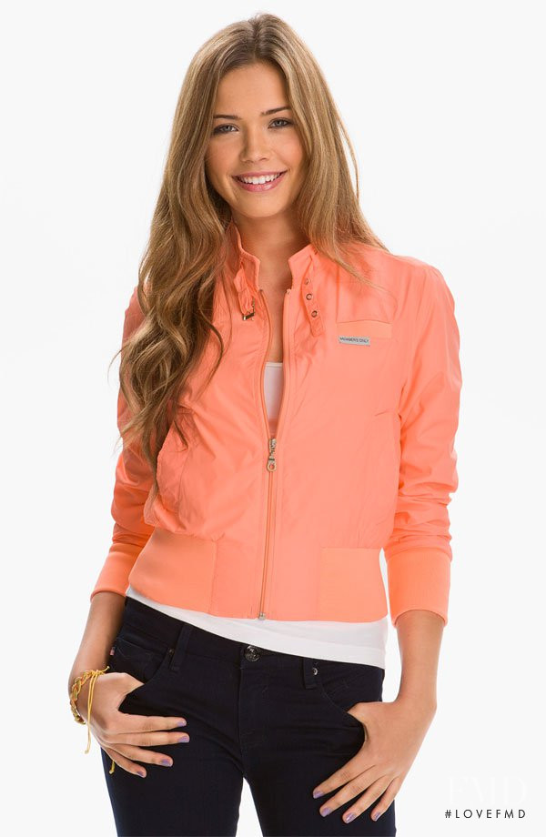 Sandra Kubicka featured in  the Nordstrom catalogue for Spring/Summer 2012