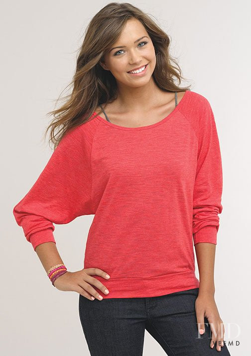 Sandra Kubicka featured in  the Delias catalogue for Spring/Summer 2012