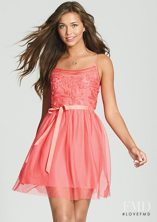 Sandra Kubicka featured in  the Delias catalogue for Spring/Summer 2012