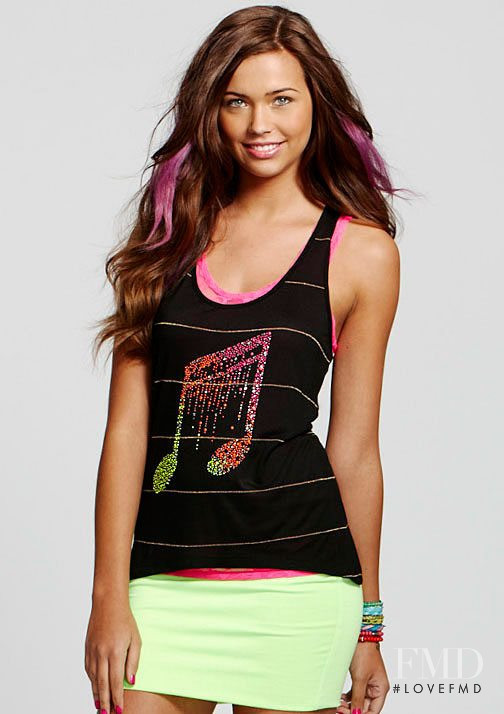 Sandra Kubicka featured in  the Delias catalogue for Spring/Summer 2012