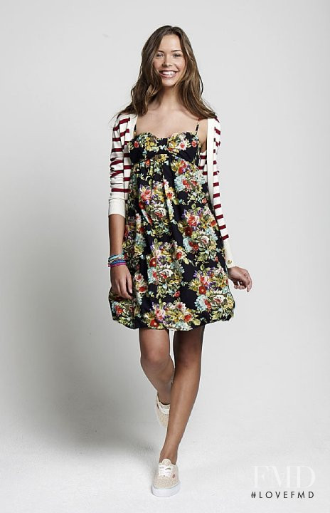 Sandra Kubicka featured in  the Delias catalogue for Spring/Summer 2010