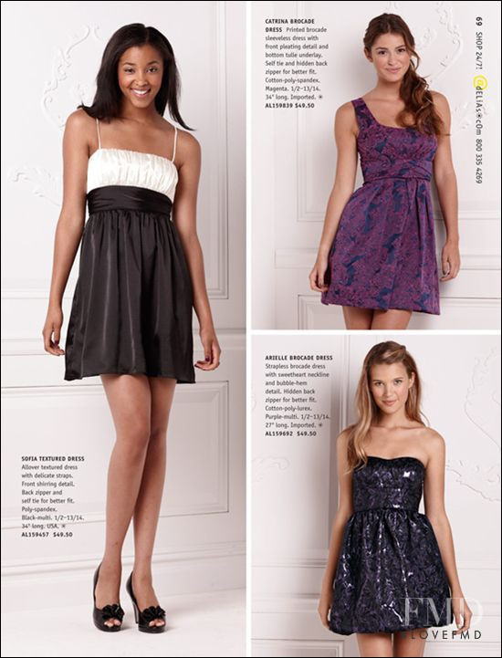 Jehane-Marie Gigi Paris featured in  the Delias catalogue for Autumn/Winter 2010