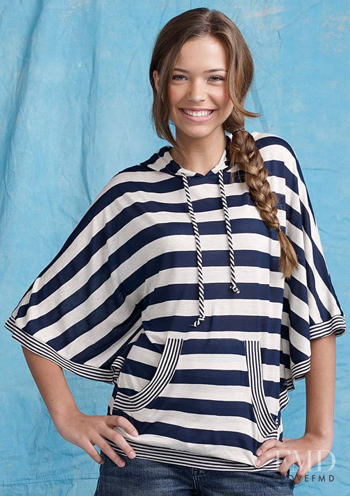 Sandra Kubicka featured in  the Delias catalogue for Spring/Summer 2011