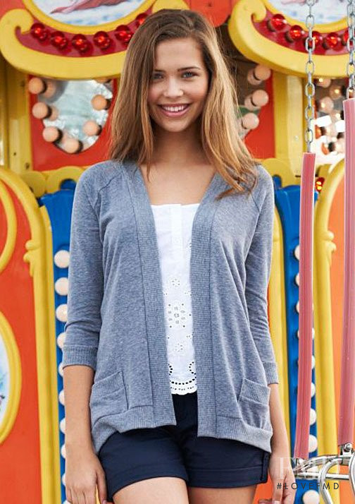 Sandra Kubicka featured in  the Delias catalogue for Spring/Summer 2011