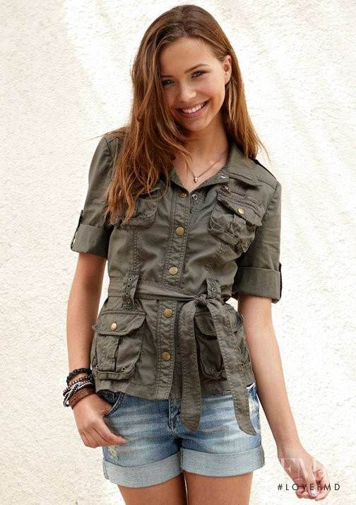 Sandra Kubicka featured in  the Delias catalogue for Spring/Summer 2011