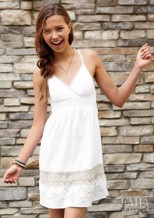 Sandra Kubicka featured in  the Delias catalogue for Spring/Summer 2011