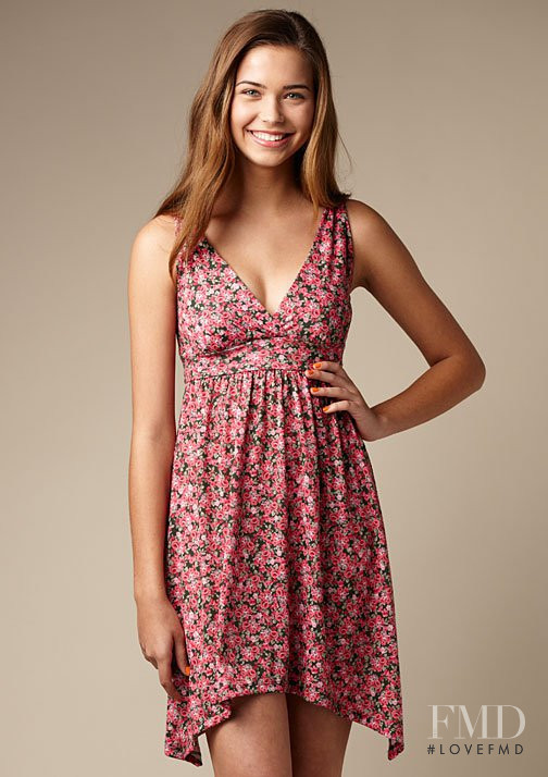 Sandra Kubicka featured in  the Delias catalogue for Spring/Summer 2011