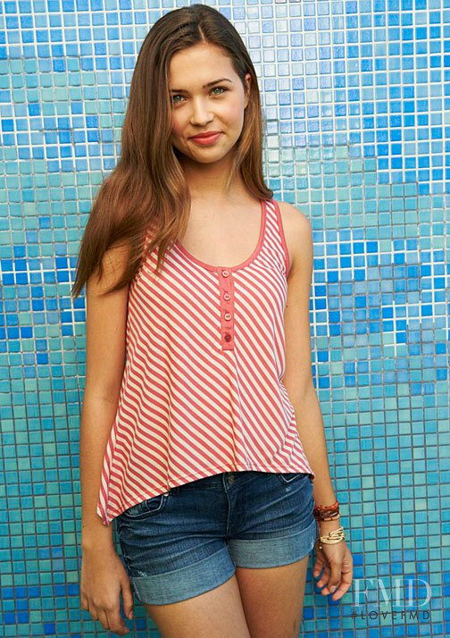 Sandra Kubicka featured in  the Delias catalogue for Spring/Summer 2011