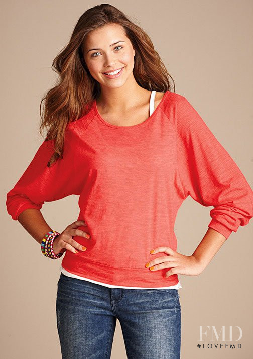 Sandra Kubicka featured in  the Delias catalogue for Spring/Summer 2011