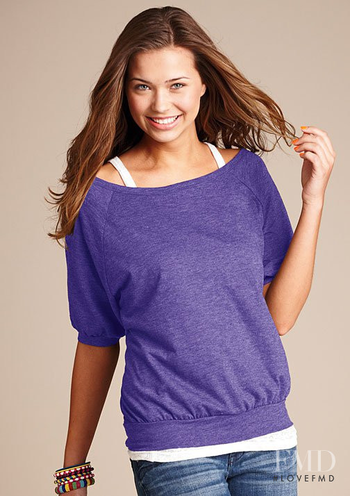 Sandra Kubicka featured in  the Delias catalogue for Spring/Summer 2011