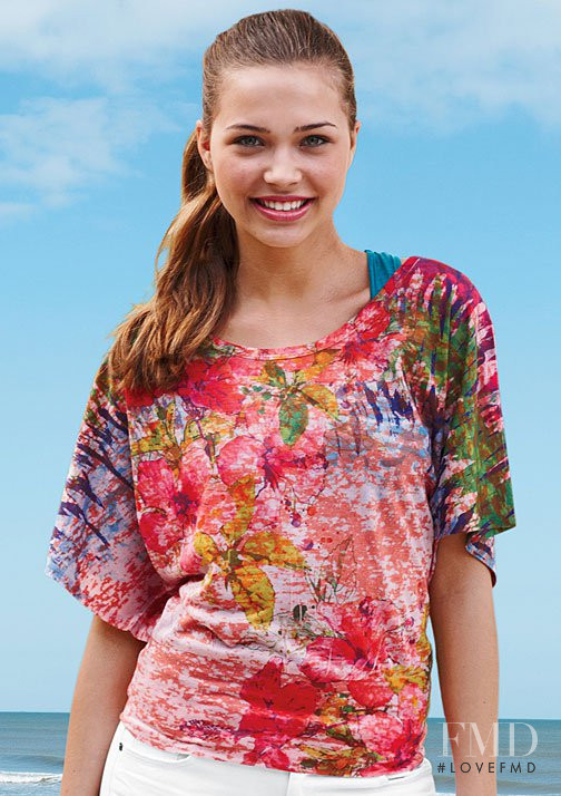 Sandra Kubicka featured in  the Delias catalogue for Spring/Summer 2011