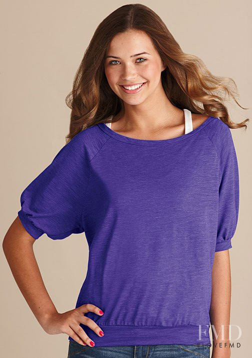 Sandra Kubicka featured in  the Delias catalogue for Spring/Summer 2011