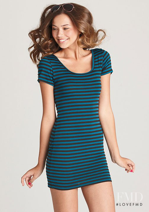 Sandra Kubicka featured in  the Delias catalogue for Spring/Summer 2011