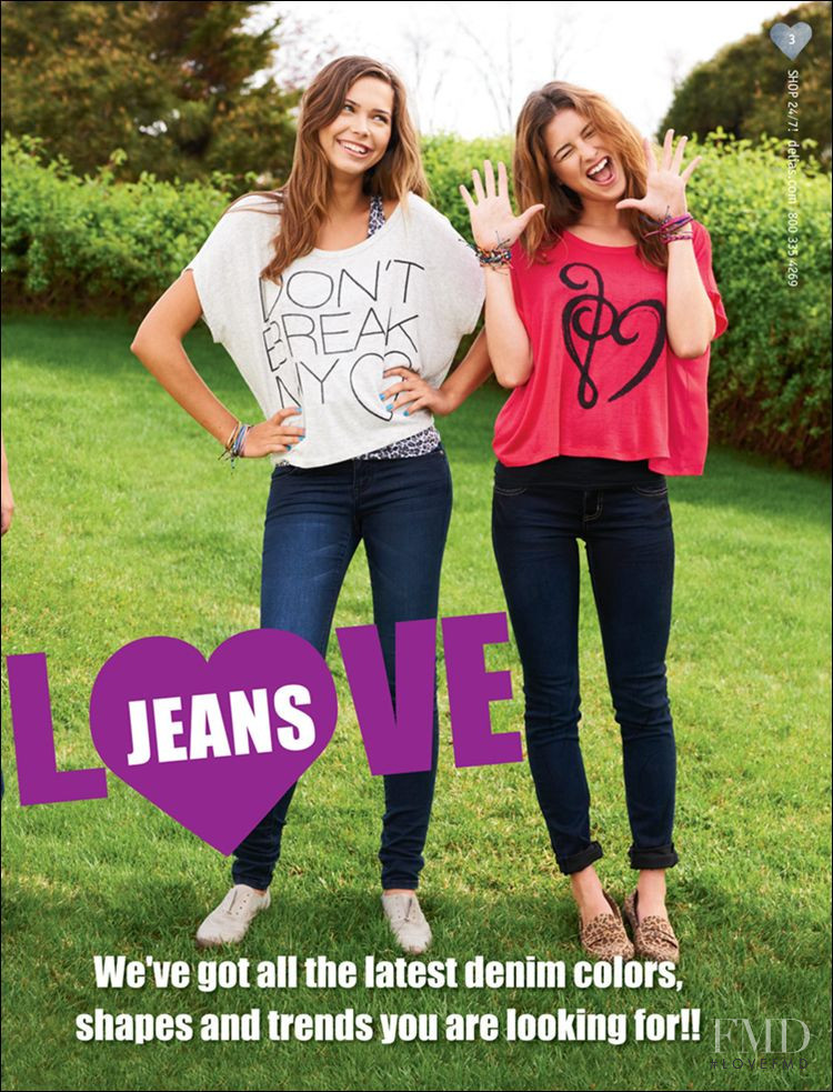 Sandra Kubicka featured in  the Delias catalogue for Spring/Summer 2011