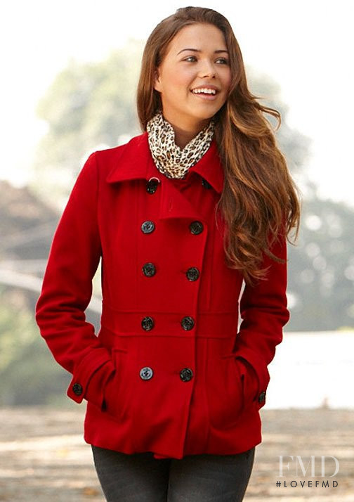 Sandra Kubicka featured in  the Delias catalogue for Autumn/Winter 2011