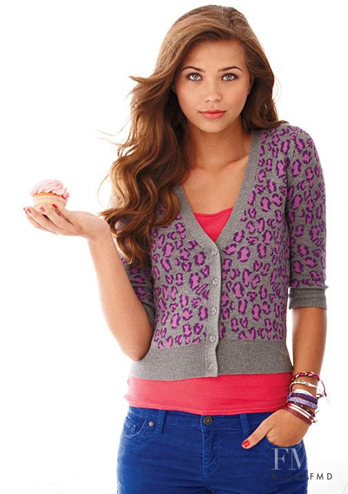 Sandra Kubicka featured in  the Delias catalogue for Autumn/Winter 2011