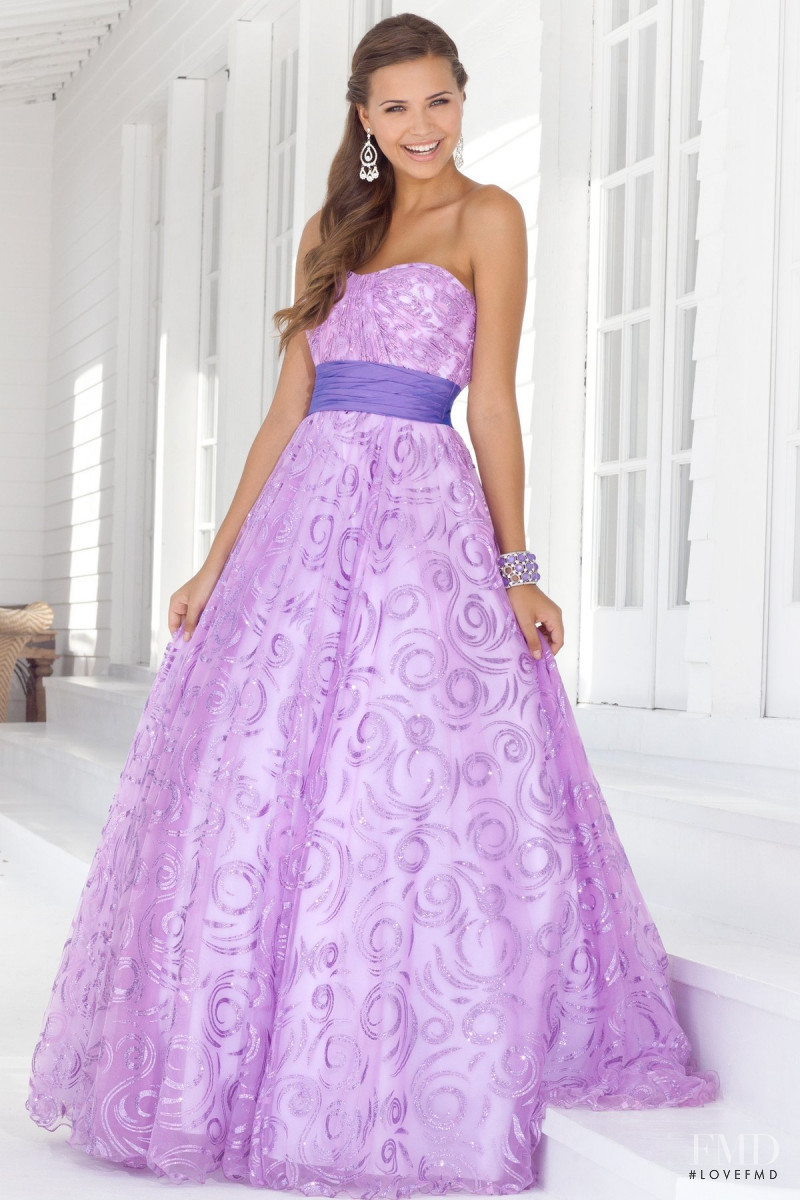 Daniela Lopez Osorio featured in  the Blush Prom catalogue for Spring/Summer 2012