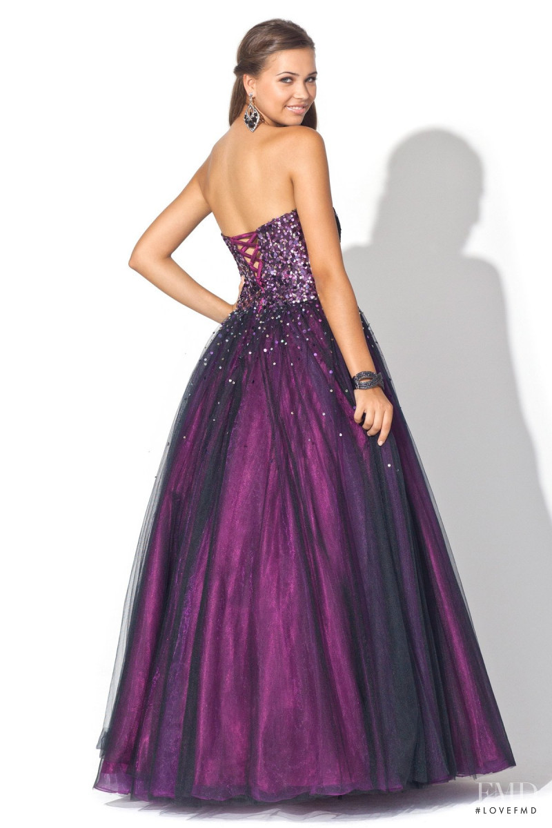 Daniela Lopez Osorio featured in  the Blush Prom catalogue for Spring/Summer 2012