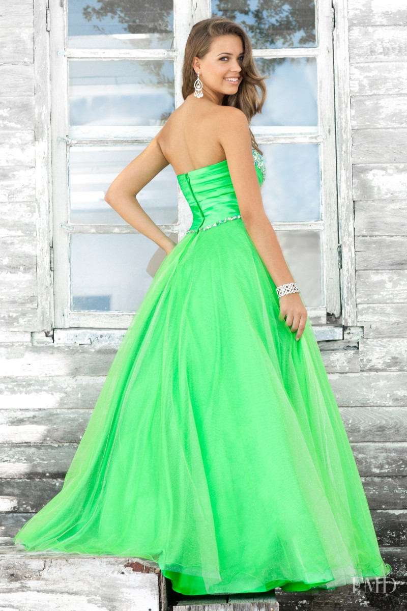 Daniela Lopez Osorio featured in  the Blush Prom catalogue for Spring/Summer 2012