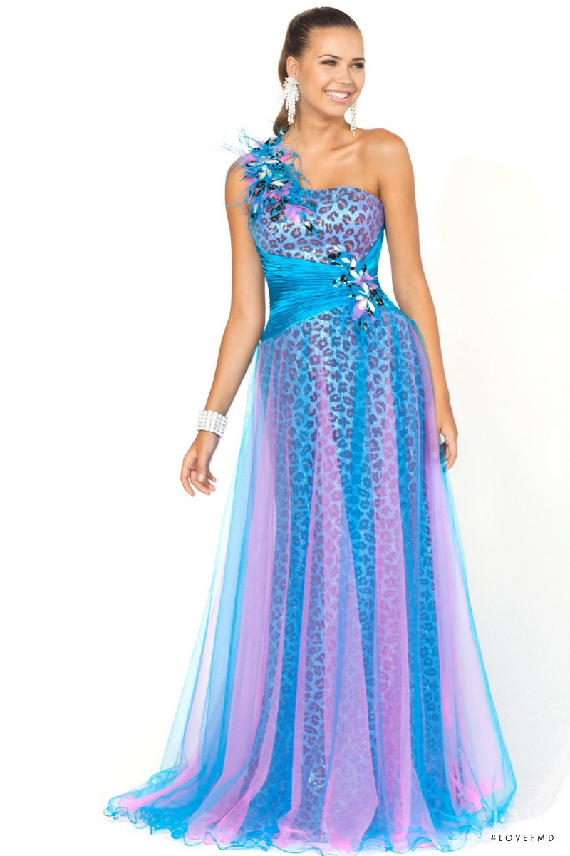 Sandra Kubicka featured in  the Blush Prom catalogue for Spring/Summer 2012
