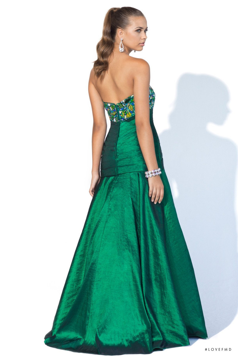 Sandra Kubicka featured in  the Blush Prom catalogue for Spring/Summer 2012