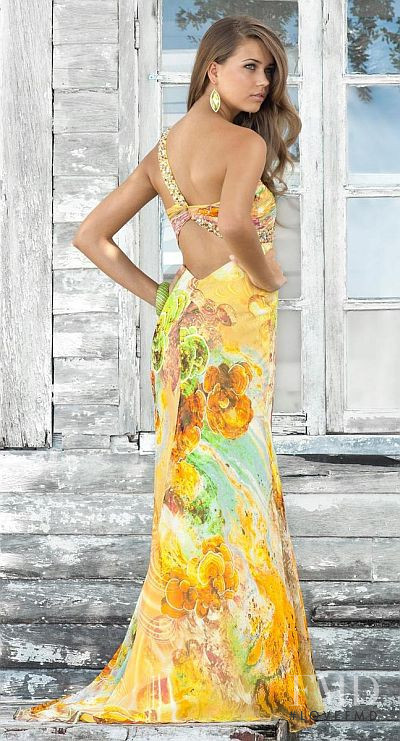 Daniela Lopez Osorio featured in  the Blush Prom catalogue for Spring/Summer 2012