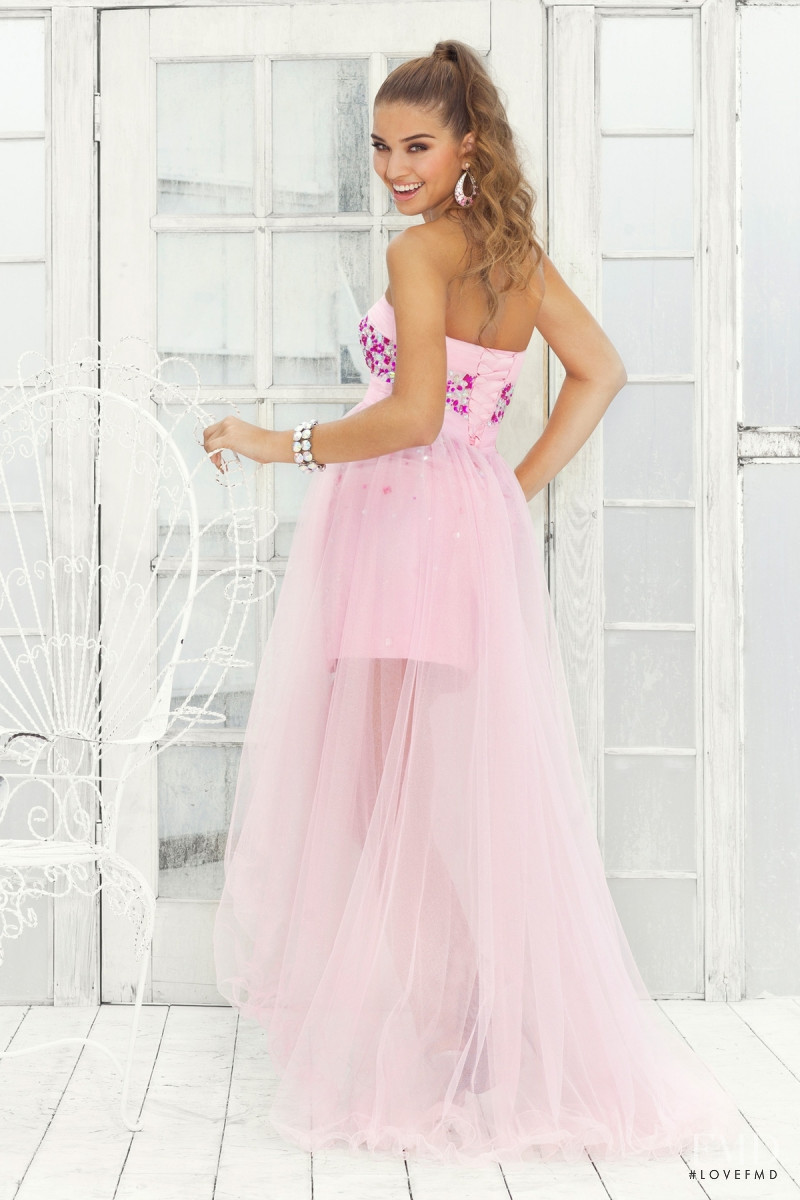 Daniela Lopez Osorio featured in  the Blush Prom catalogue for Spring/Summer 2012