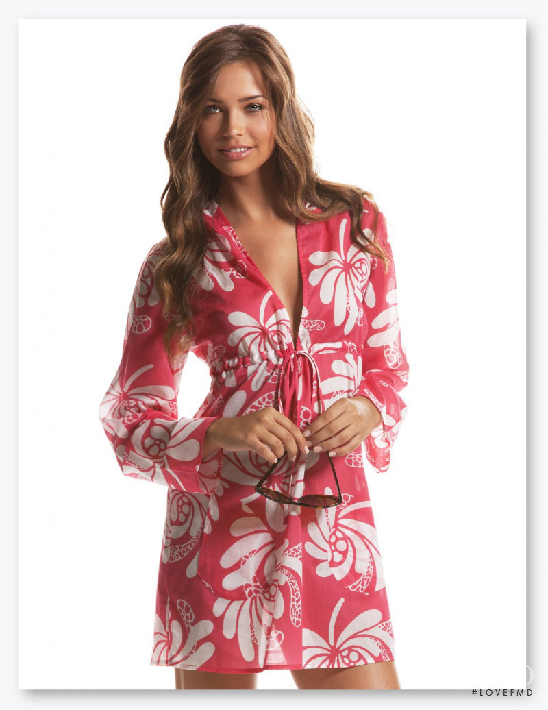 Sandra Kubicka featured in  the Island Company catalogue for Spring/Summer 2012