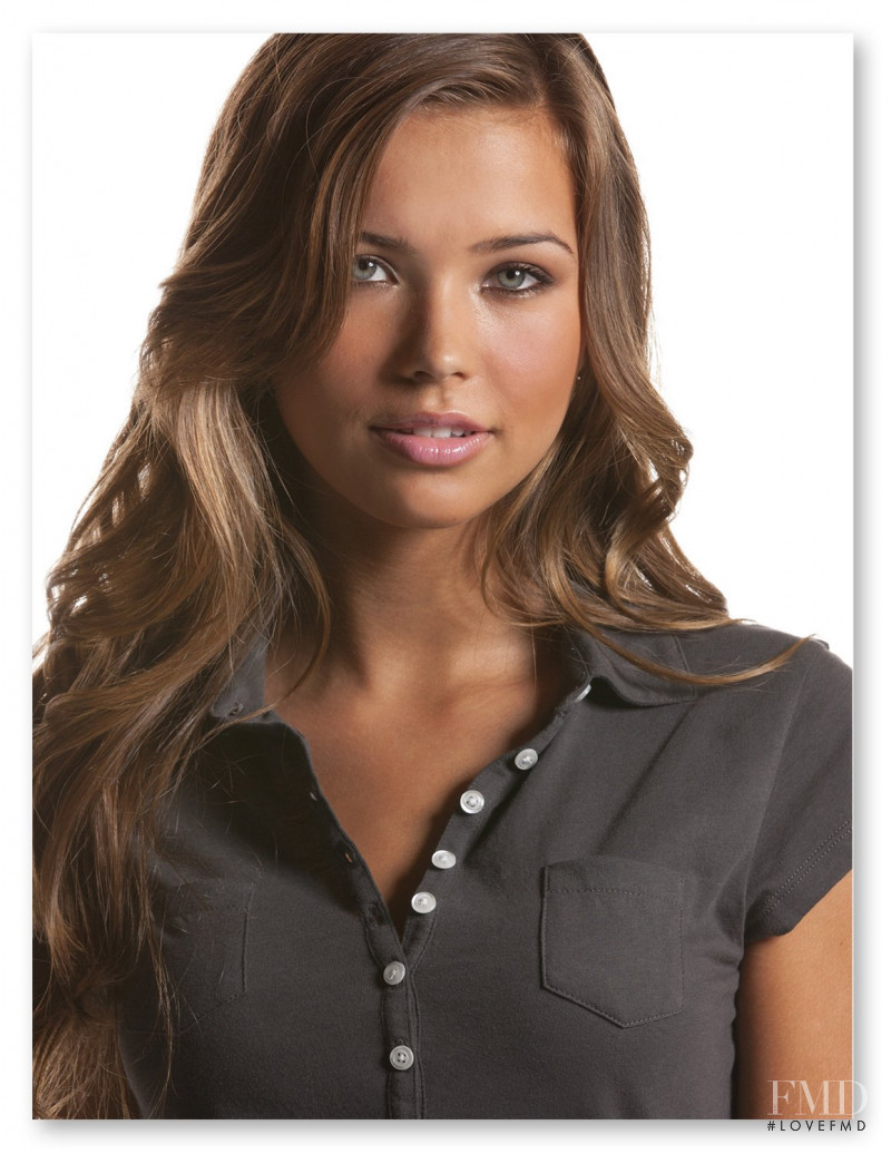 Sandra Kubicka featured in  the Island Company catalogue for Spring/Summer 2012