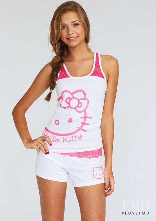 Sandra Kubicka featured in  the Delias catalogue for Spring/Summer 2013