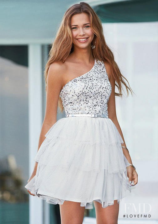 Sandra Kubicka featured in  the Delias catalogue for Spring/Summer 2013