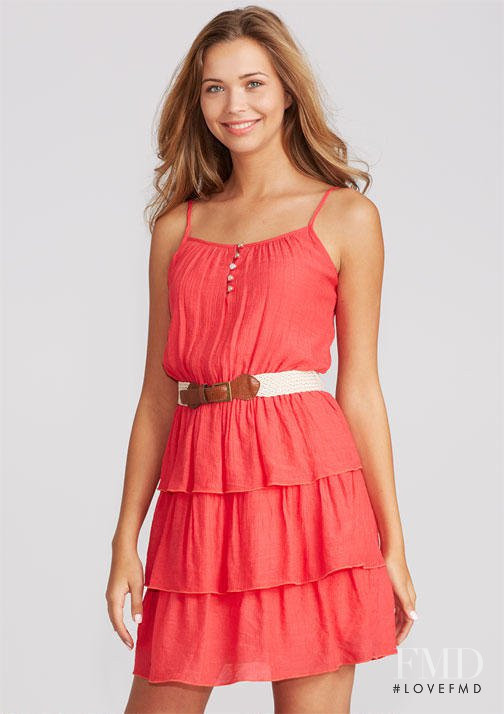 Sandra Kubicka featured in  the Delias catalogue for Spring/Summer 2013