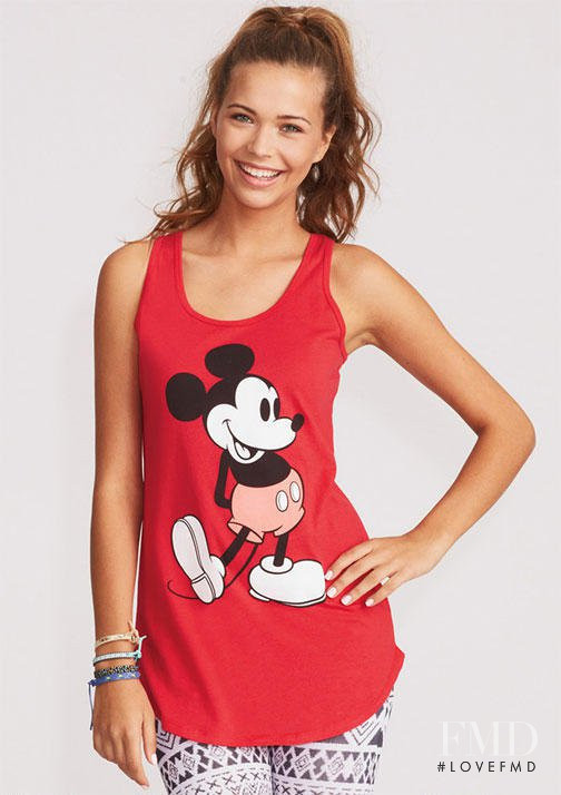 Sandra Kubicka featured in  the Delias catalogue for Spring/Summer 2013